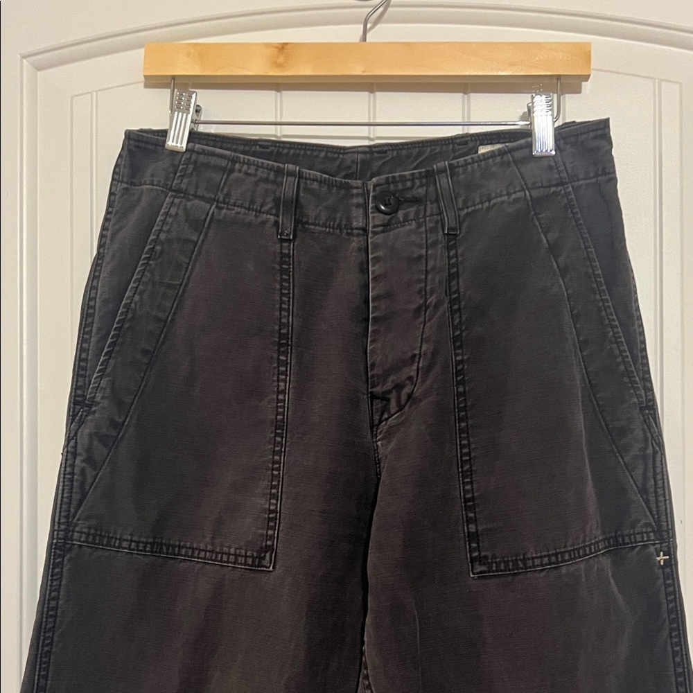 imogene + willie Blake military trouser in black - Picture 6 of 9